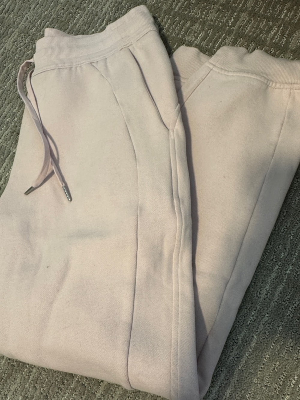 lululemon athletica Pale Pink Track Joggers
